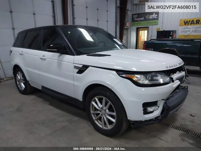 SALWG2VF2FA608015 2015 Land Rover Range Rover Sport Se