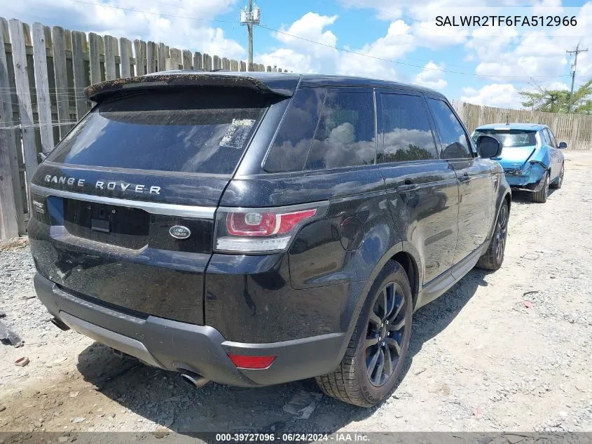 SALWR2TF6FA512966 2015 Land Rover Range Rover Sport 5.0L V8 Supercharged