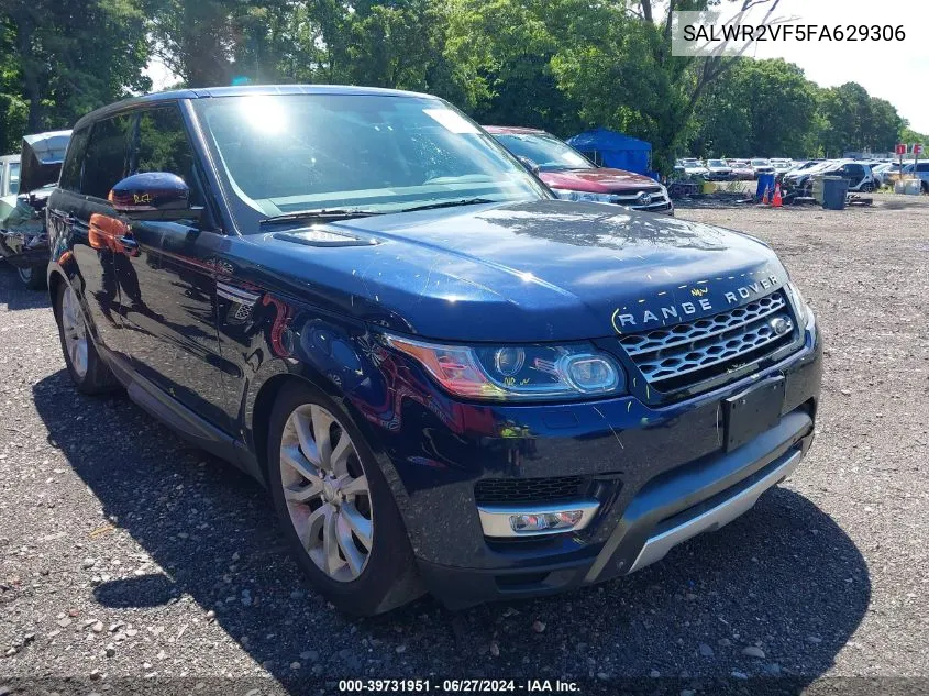 2015 Land Rover Range Rover Sport 3.0L V6 Supercharged Hse VIN: SALWR2VF5FA629306 Lot: 39731951