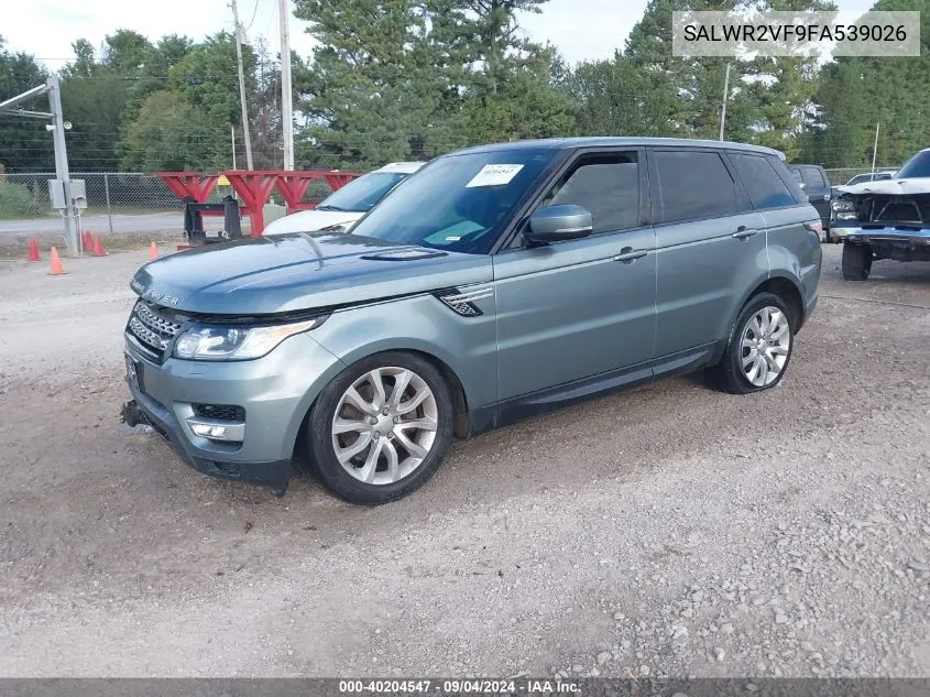 SALWR2VF9FA539026 2015 Land Rover Range Rover Sport Sc