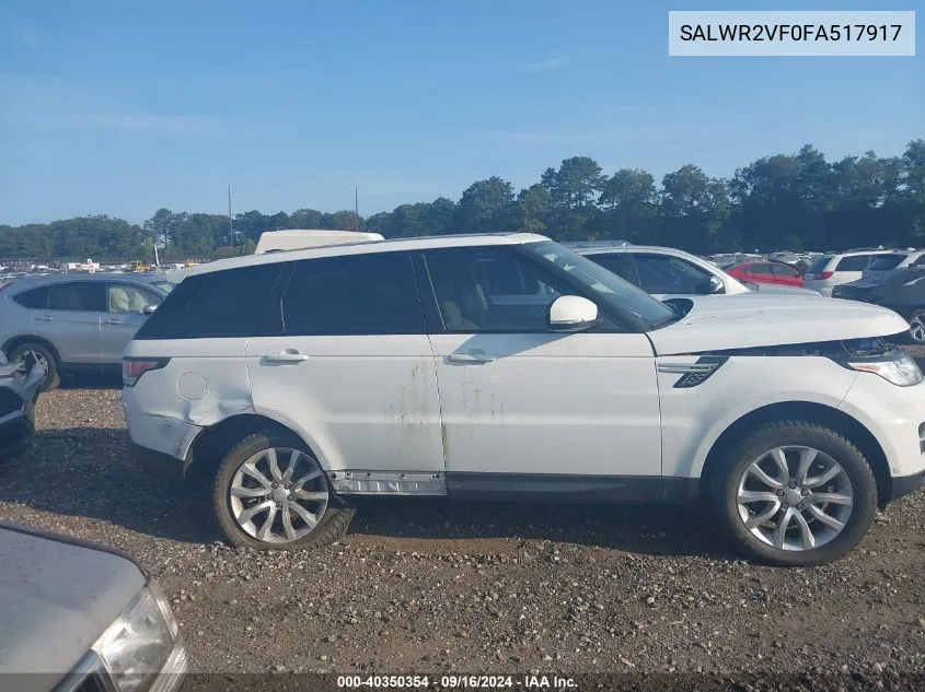 SALWR2VF0FA517917 2015 Land Rover Range Rover Sport Sc