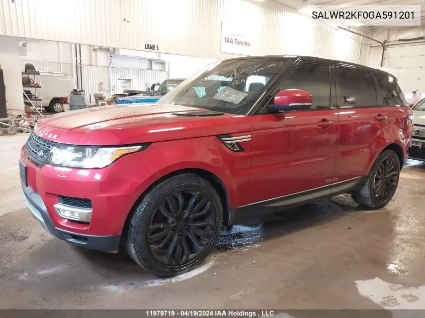 SALWR2KF0GA591201 2016 Land Rover Range Rover Sport