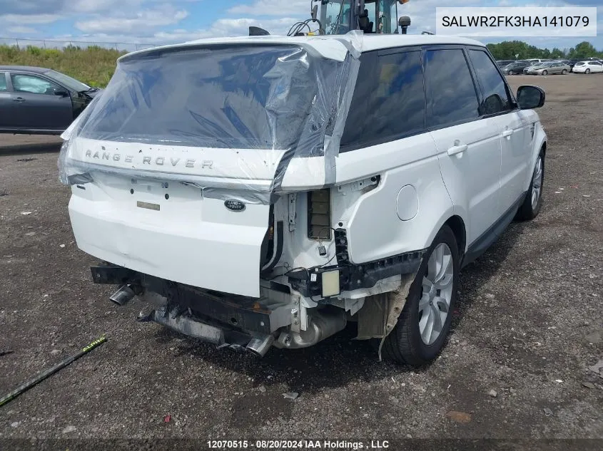 SALWR2FK3HA141079 2017 Land Rover Range Rover Sport