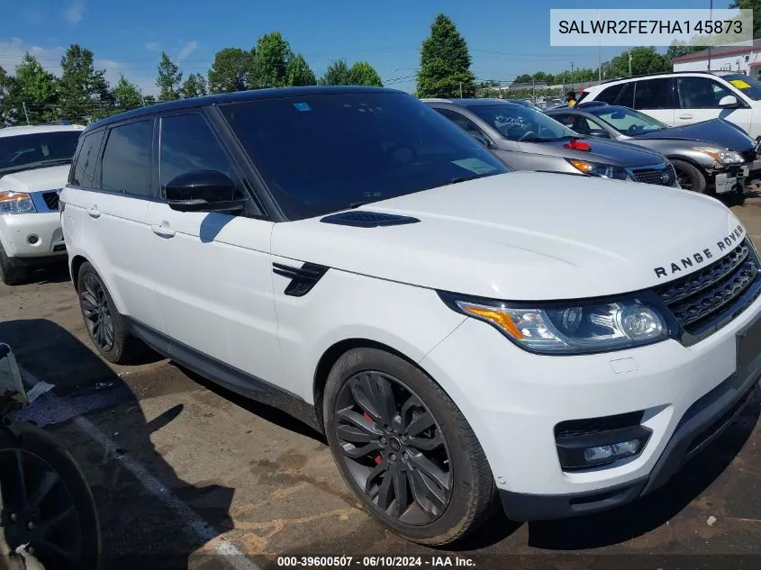 2017 Land Rover Range Rover Sport 5.0L V8 Supercharged/5.0L V8 Supercharged Dynamic VIN: SALWR2FE7HA145873 Lot: 39600507