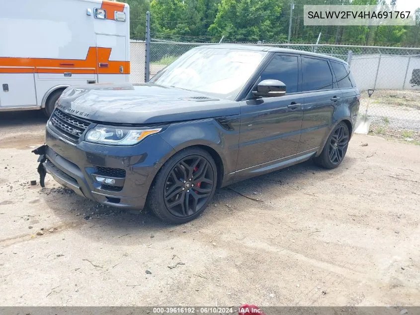 SALWV2FV4HA691767 2017 Land Rover Range Rover Sport 3.0L V6 Supercharged Hse Dynamic