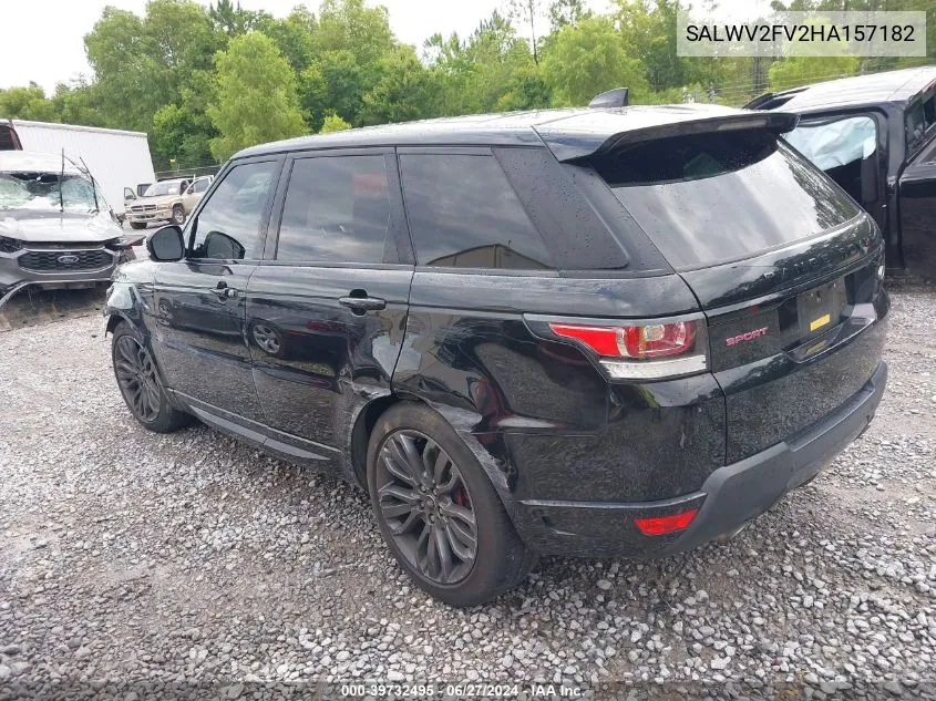 SALWV2FV2HA157182 2017 Land Rover Range Rover Sport 3.0L V6 Supercharged Hse Dynamic