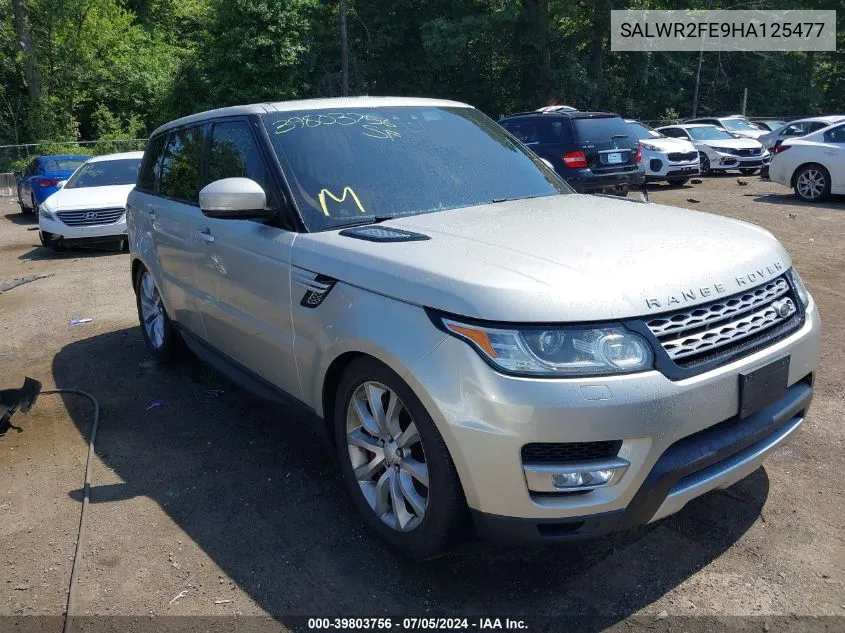 2017 Land Rover Range Rover Sport 5.0L V8 Supercharged/5.0L V8 Supercharged Dynamic VIN: SALWR2FE9HA125477 Lot: 39803756