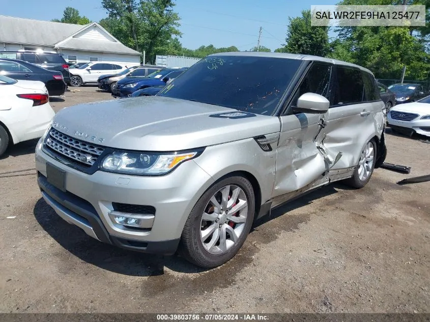 2017 Land Rover Range Rover Sport 5.0L V8 Supercharged/5.0L V8 Supercharged Dynamic VIN: SALWR2FE9HA125477 Lot: 39803756