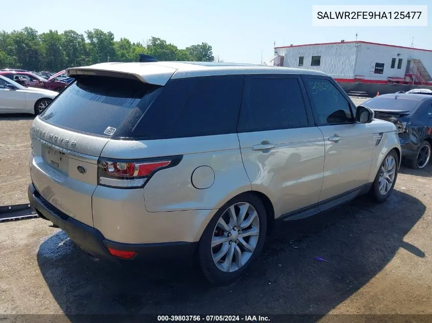 2017 Land Rover Range Rover Sport 5.0L V8 Supercharged/5.0L V8 Supercharged Dynamic VIN: SALWR2FE9HA125477 Lot: 39803756