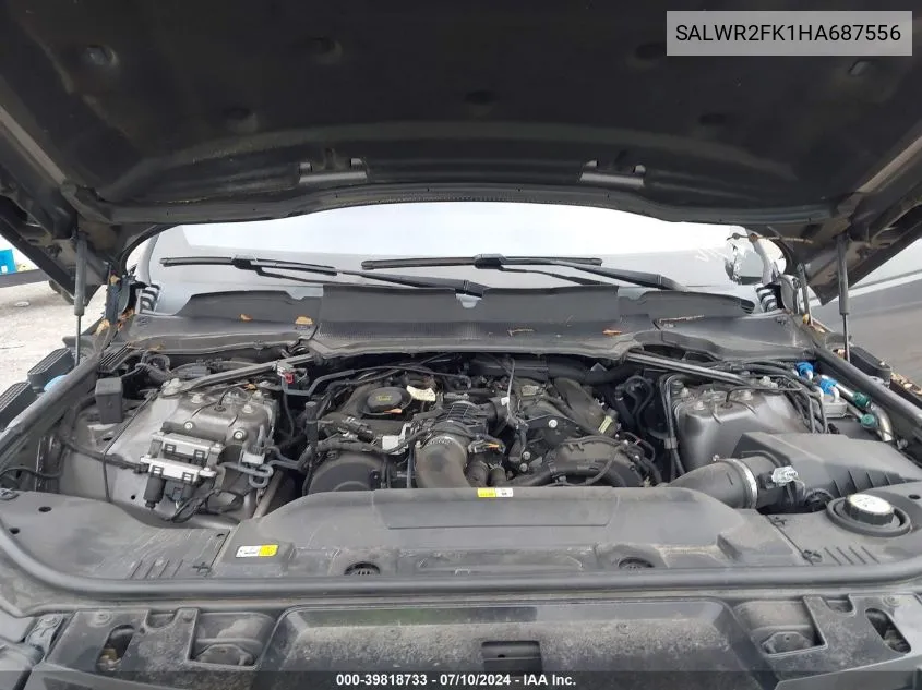 SALWR2FK1HA687556 2017 Land Rover Range Rover Sport 3.0L V6 Turbocharged Diesel Hse Td6