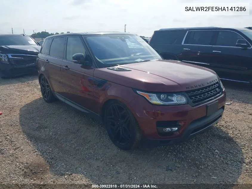 SALWR2FE5HA141286 2017 Land Rover Range Rover Sport