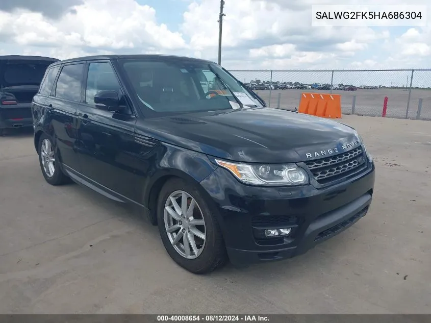 SALWG2FK5HA686304 2017 Land Rover Range Rover Sport 3.0L V6 Turbocharged Diesel Se Td6