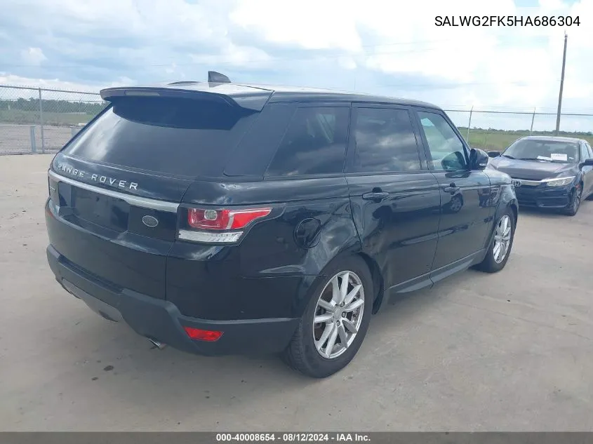 SALWG2FK5HA686304 2017 Land Rover Range Rover Sport 3.0L V6 Turbocharged Diesel Se Td6