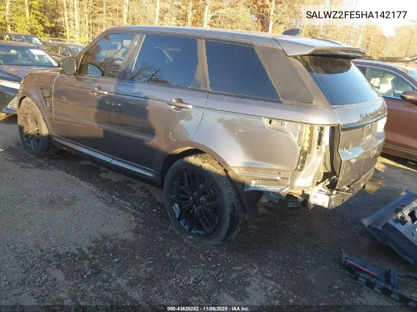 SALWZ2FE5HA142177 2017 Land Rover Range Rover Sport 5.0L V8 Supercharged Svr