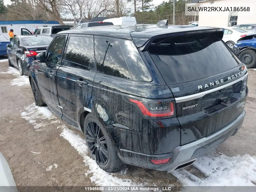 SALWR2RKXJA186568 2018 Land Rover Range Rover Sport