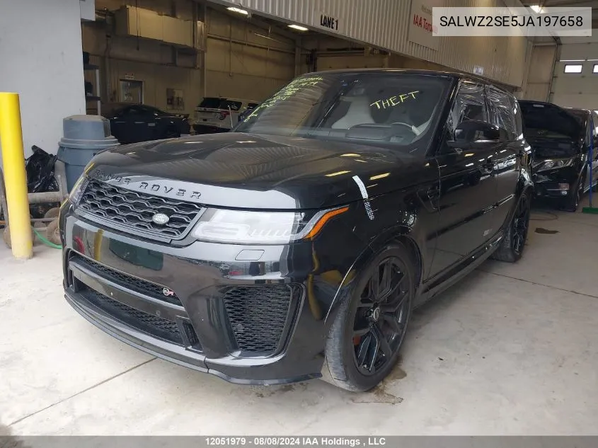 SALWZ2SE5JA197658 2018 Land Rover Range Rover Sport Svr