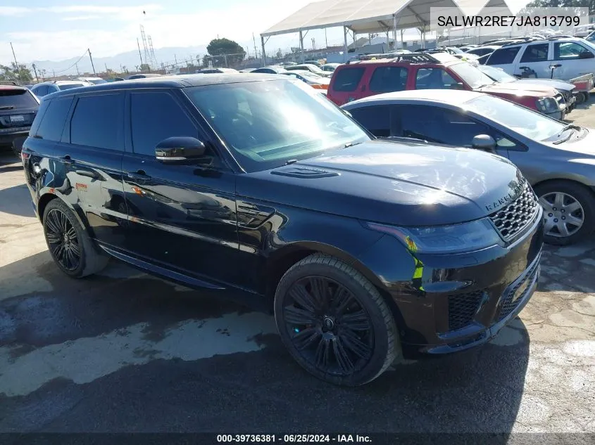 2018 Land Rover Range Rover Sport Supercharged/Supercharged Dynamic VIN: SALWR2RE7JA813799 Lot: 39736381