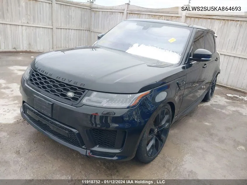 SALWS2SU5KA864693 2019 Land Rover Range Rover Sport