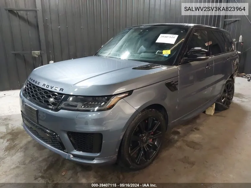 SALWV2SV3KA823964 2019 Land Rover Range Rover Sport Hse Dynamic