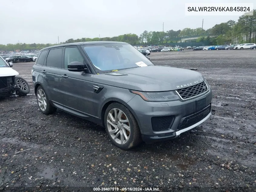 SALWR2RV6KA845824 2019 Land Rover Range Rover Sport Hse