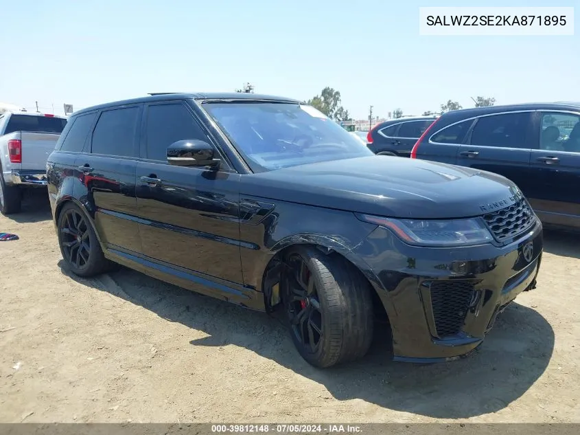 SALWZ2SE2KA871895 2019 Land Rover Range Rover Sport Svr