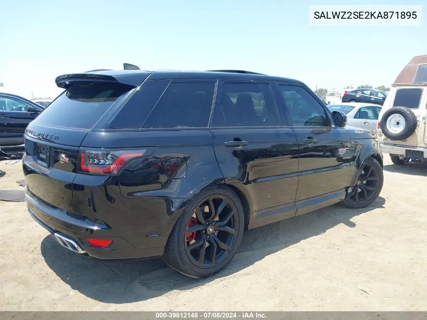 SALWZ2SE2KA871895 2019 Land Rover Range Rover Sport Svr