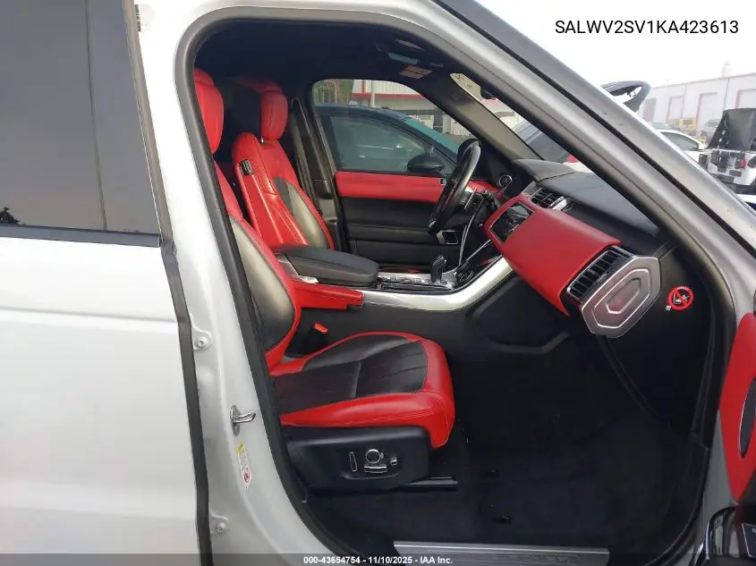 SALWV2SV1KA423613 2019 Land Rover Range Rover Sport Hse Dynamic