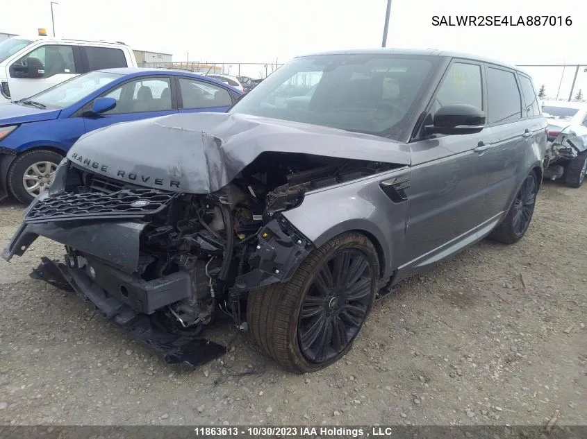 SALWR2SE4LA887016 2020 Land Rover Range Rover Sport Hse Dynamic