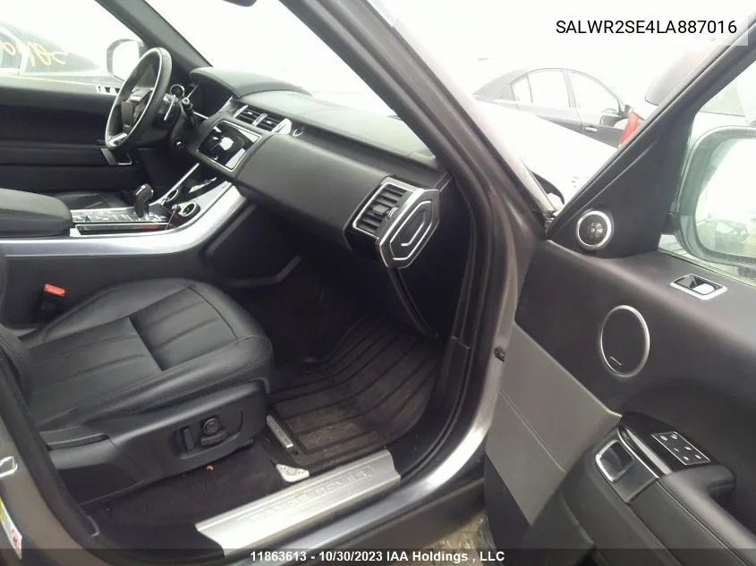 SALWR2SE4LA887016 2020 Land Rover Range Rover Sport Hse Dynamic