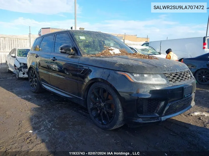 SALWR2SU9LA707472 2020 Land Rover Range Rover Sport