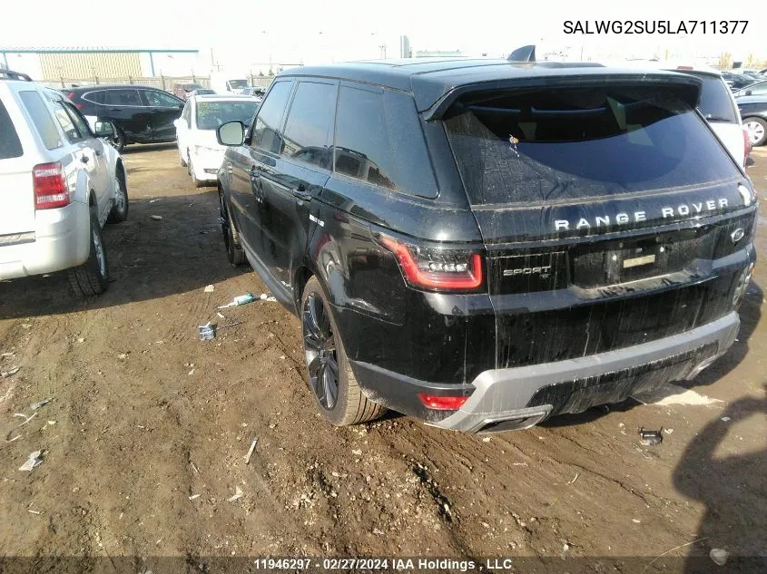 SALWG2SU5LA711377 2020 Land Rover Range Rover Sport