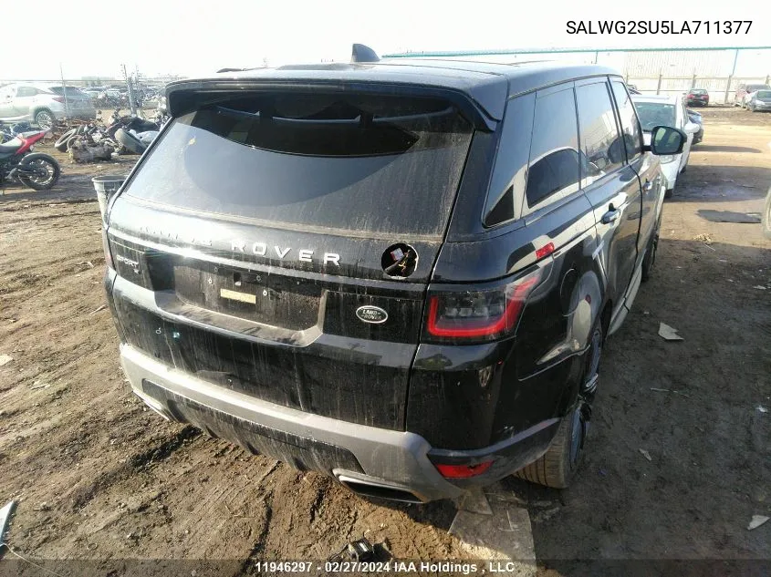 SALWG2SU5LA711377 2020 Land Rover Range Rover Sport