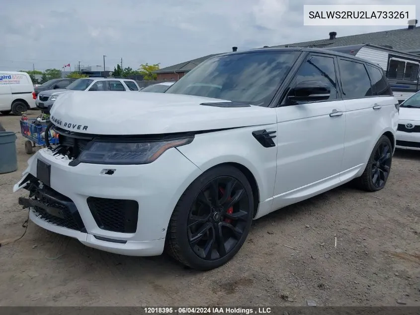 SALWS2RU2LA733261 2020 Land Rover Range Rover Sport