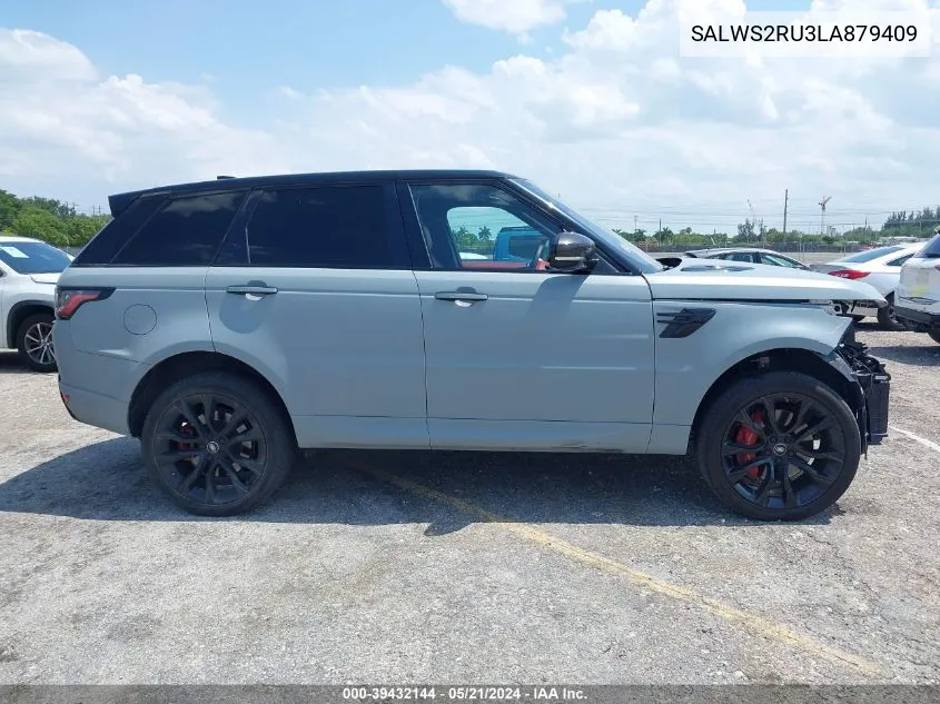 2020 Land Rover Range Rover Sport Hst Mhev VIN: SALWS2RU3LA879409 Lot: 39432144