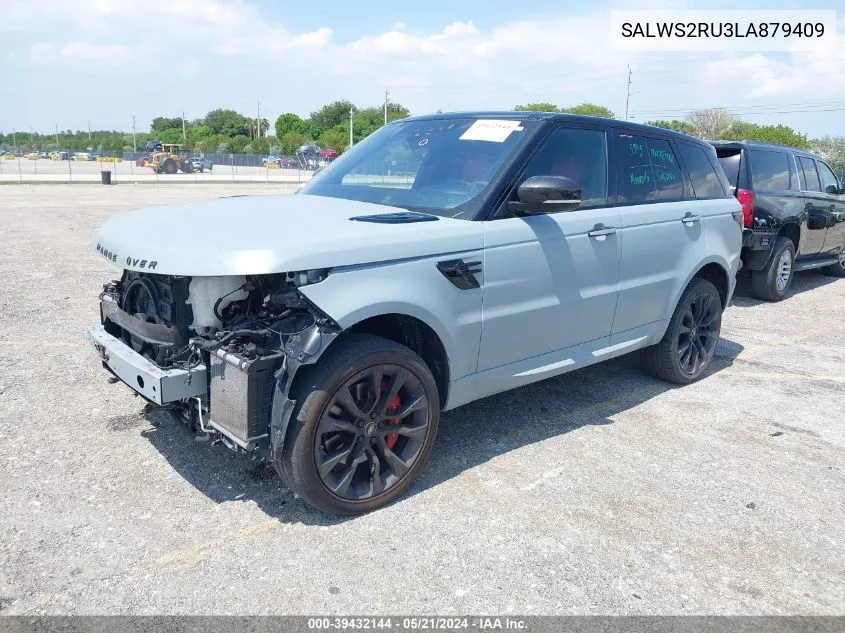 2020 Land Rover Range Rover Sport Hst Mhev VIN: SALWS2RU3LA879409 Lot: 39432144