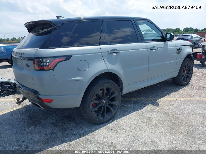 2020 Land Rover Range Rover Sport Hst Mhev VIN: SALWS2RU3LA879409 Lot: 39432144