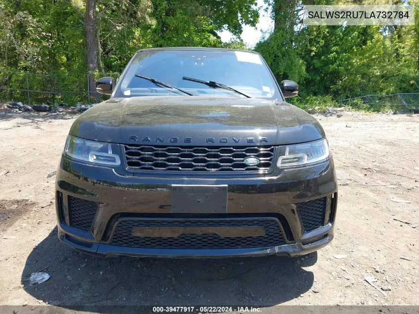 2020 Land Rover Range Rover Sport Hst Mhev VIN: SALWS2RU7LA732784 Lot: 39477917