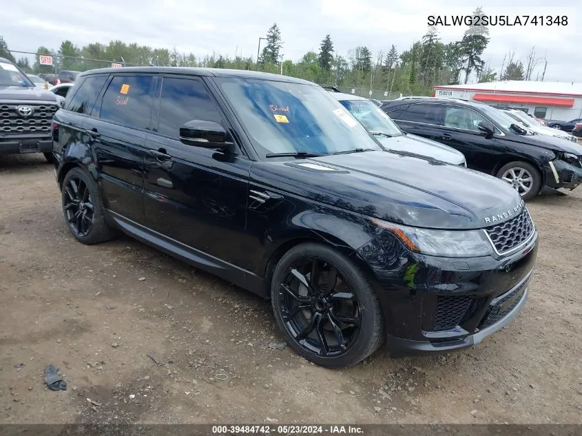 SALWG2SU5LA741348 2020 Land Rover Range Rover Sport Se Mhev