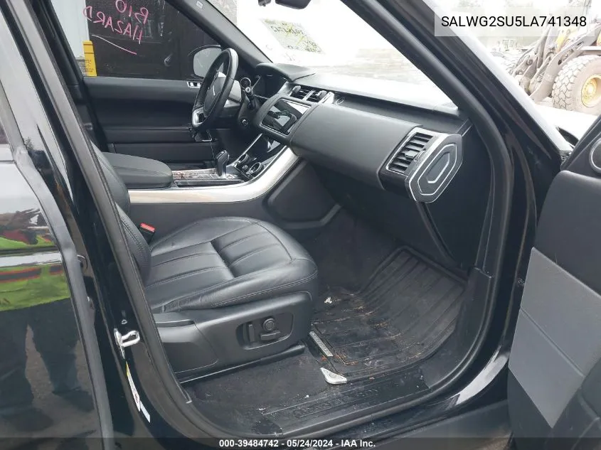 2020 Land Rover Range Rover Sport Se Mhev VIN: SALWG2SU5LA741348 Lot: 39484742