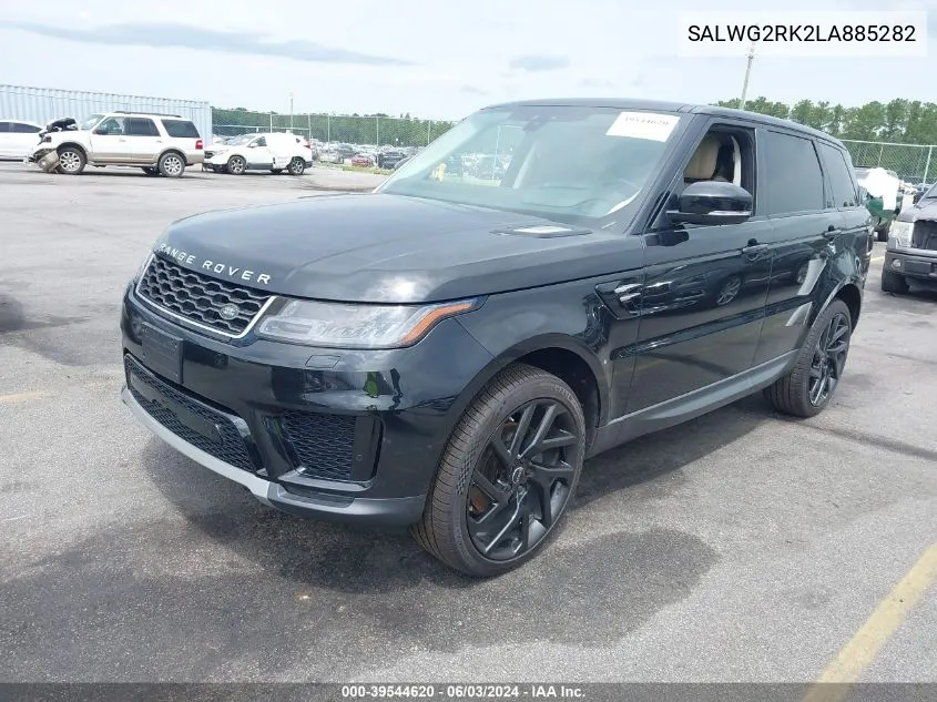 SALWG2RK2LA885282 2020 Land Rover Range Rover Sport Se Td6