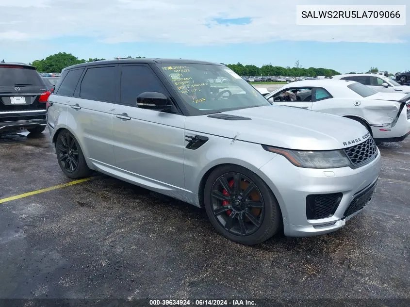 2020 Land Rover Range Rover Sport Hst Mhev VIN: SALWS2RU5LA709066 Lot: 39634924