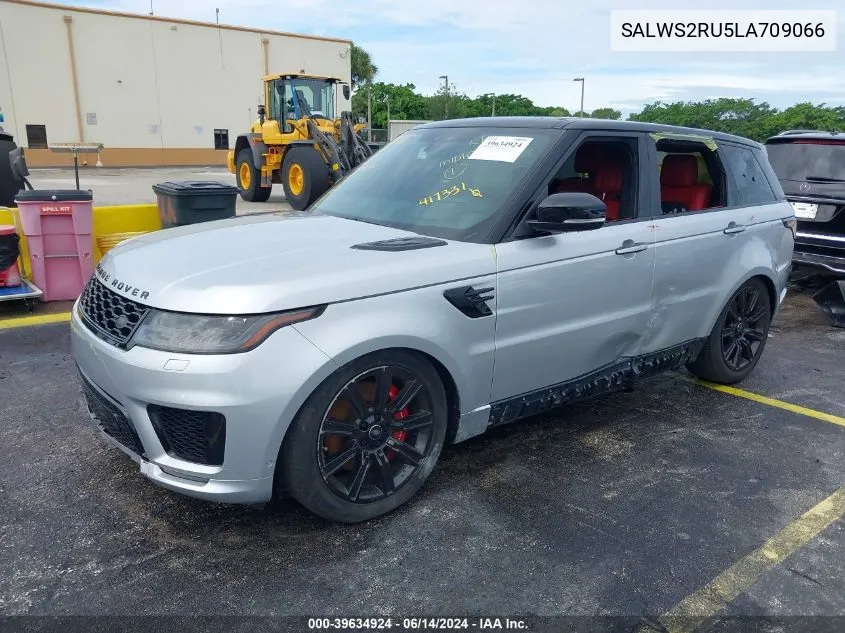 2020 Land Rover Range Rover Sport Hst Mhev VIN: SALWS2RU5LA709066 Lot: 39634924