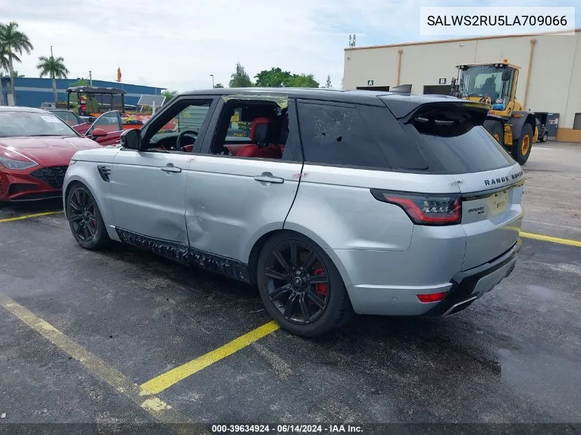 2020 Land Rover Range Rover Sport Hst Mhev VIN: SALWS2RU5LA709066 Lot: 39634924