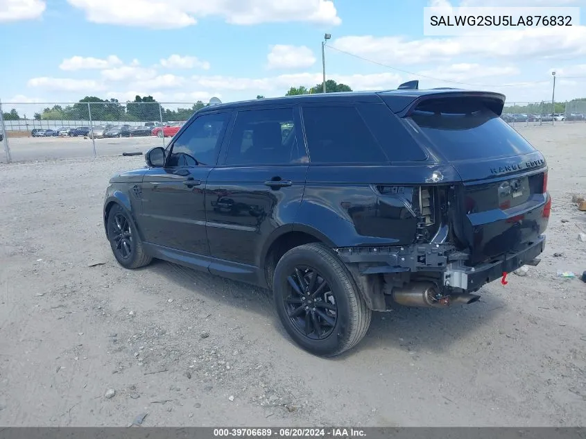 SALWG2SU5LA876832 2020 Land Rover Range Rover Sport Se Mhev