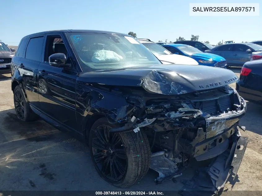 2020 Land Rover Range Rover Sport Hse Dynamic VIN: SALWR2SE5LA897571 Lot: 39748413