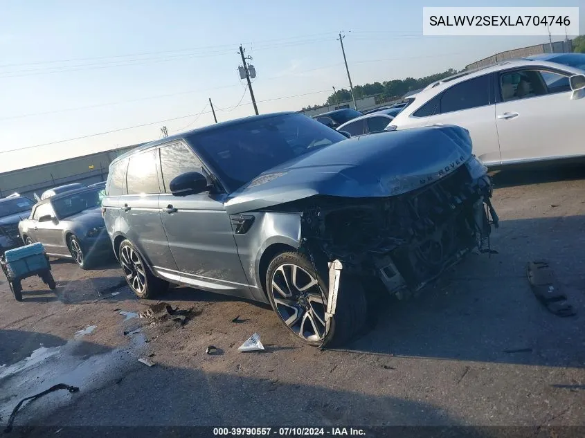 2020 Land Rover Range Rover Sport Autobiography VIN: SALWV2SEXLA704746 Lot: 39790557