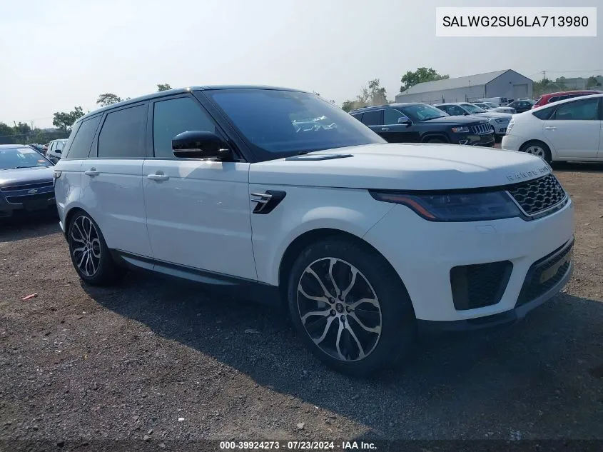 SALWG2SU6LA713980 2020 Land Rover Range Rover Sport Se