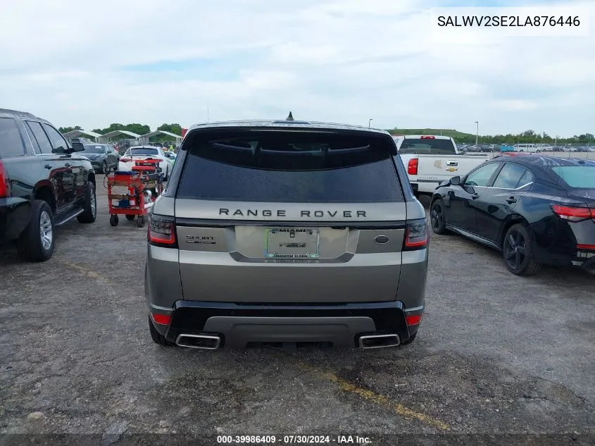 SALWV2SE2LA876446 2020 Land Rover Range Rover Sport Autobiography