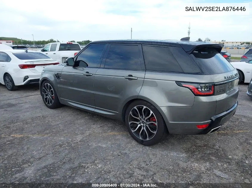 SALWV2SE2LA876446 2020 Land Rover Range Rover Sport Autobiography