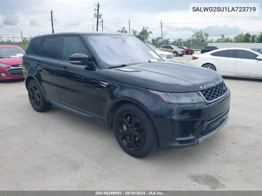 2020 Land Rover Range Rover Sport Se Mhev VIN: SALWG2SU1LA723719 Lot: 40249992